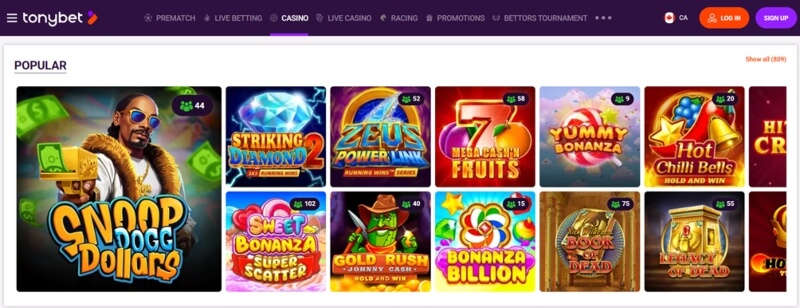TonyBet Casino